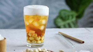 công thức pha chế trà ô long sen vàng