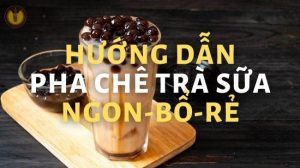 cách pha trà sữa để bán