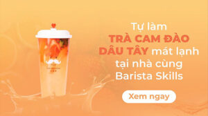 công thức trà cam đào dâu tây