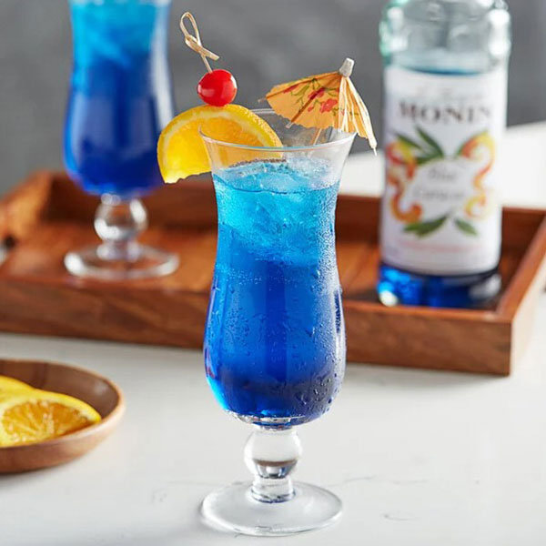 công thức pha đồ uống với siro blue curacao monin