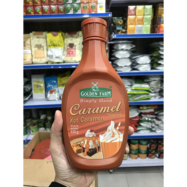 sauce caramel golden farm